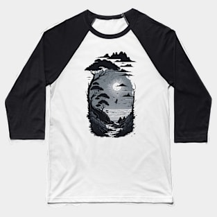 nature landscape Baseball T-Shirt